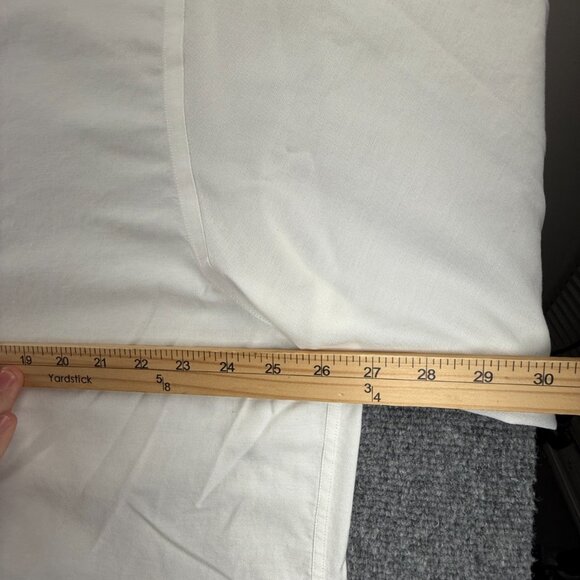 Brooks Brothers Oxford OCBD Cotton Non-Iron XL Button-Down White Shirt Solid Men - Picture 8 of 16